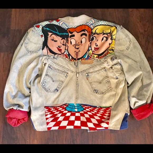 Vintage Too Cute Archie Denim Jacket 